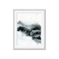 Picture of Misty Forest with Birds _GroupedProduct_Rectangle_Portrait_Framed_Matted_
