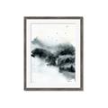 Picture of Misty Forest with Birds _GroupedProduct_Rectangle_Portrait_Framed_Matted_