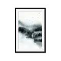 Picture of Misty Forest with Birds _GroupedProduct_Rectangle_Portrait_Framed_Matted_