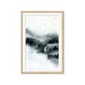 Picture of Misty Forest with Birds _GroupedProduct_Rectangle_Portrait_Framed_Matted_