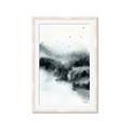 Picture of Misty Forest with Birds _GroupedProduct_Rectangle_Portrait_Framed_Matted_