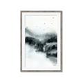 Picture of Misty Forest with Birds _GroupedProduct_Rectangle_Portrait_Framed_Matted_