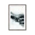 Picture of Misty Forest with Birds _GroupedProduct_Rectangle_Portrait_Framed_Matted_