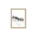 Picture of Misty Forest Trees _GroupedProduct_Rectangle_Portrait_Framed_Matted_