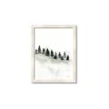 Picture of Misty Forest Trees _GroupedProduct_Rectangle_Portrait_Framed_Matted_