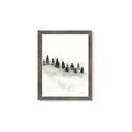 Picture of Misty Forest Trees _GroupedProduct_Rectangle_Portrait_Framed_Matted_