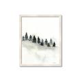 Picture of Misty Forest Trees _GroupedProduct_Rectangle_Portrait_Framed_Matted_