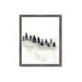 Picture of Misty Forest Trees _GroupedProduct_Rectangle_Portrait_Framed_Matted_
