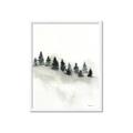 Picture of Misty Forest Trees _GroupedProduct_Rectangle_Portrait_Framed_Matted_