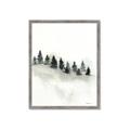 Picture of Misty Forest Trees _GroupedProduct_Rectangle_Portrait_Framed_Matted_
