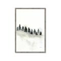 Picture of Misty Forest Trees _GroupedProduct_Rectangle_Portrait_Framed_Matted_