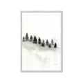 Picture of Misty Forest Trees _GroupedProduct_Rectangle_Portrait_Framed_Matted_
