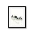 Picture of Misty Forest Trees _GroupedProduct_Rectangle_Portrait_Framed_Matted_