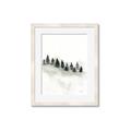 Picture of Misty Forest Trees _GroupedProduct_Rectangle_Portrait_Framed_Matted_