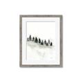 Picture of Misty Forest Trees _GroupedProduct_Rectangle_Portrait_Framed_Matted_