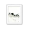 Picture of Misty Forest Trees _GroupedProduct_Rectangle_Portrait_Framed_Matted_