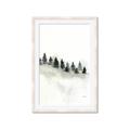 Picture of Misty Forest Trees _GroupedProduct_Rectangle_Portrait_Framed_Matted_