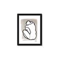 Picture of Fine Lines II  _GroupedProduct_Rectangle_Portrait_Framed_Matted_