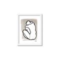 Picture of Fine Lines II  _GroupedProduct_Rectangle_Portrait_Framed_Matted_