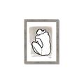 Picture of Fine Lines II  _GroupedProduct_Rectangle_Portrait_Framed_Matted_