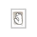 Picture of Fine Lines II  _GroupedProduct_Rectangle_Portrait_Framed_Matted_