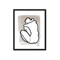 Picture of Fine Lines II  _GroupedProduct_Rectangle_Portrait_Framed_Matted_