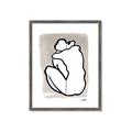 Picture of Fine Lines II  _GroupedProduct_Rectangle_Portrait_Framed_Matted_