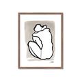 Picture of Fine Lines II  _GroupedProduct_Rectangle_Portrait_Framed_Matted_