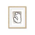 Picture of Fine Lines II  _GroupedProduct_Rectangle_Portrait_Framed_Matted_