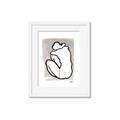 Picture of Fine Lines II  _GroupedProduct_Rectangle_Portrait_Framed_Matted_