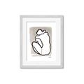 Picture of Fine Lines II  _GroupedProduct_Rectangle_Portrait_Framed_Matted_