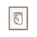 Picture of Fine Lines II  _GroupedProduct_Rectangle_Portrait_Framed_Matted_