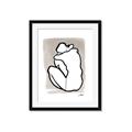 Picture of Fine Lines II  _GroupedProduct_Rectangle_Portrait_Framed_Matted_