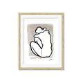 Picture of Fine Lines II  _GroupedProduct_Rectangle_Portrait_Framed_Matted_