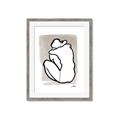 Picture of Fine Lines II  _GroupedProduct_Rectangle_Portrait_Framed_Matted_