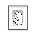 Picture of Fine Lines II  _GroupedProduct_Rectangle_Portrait_Framed_Matted_