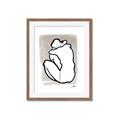 Picture of Fine Lines II  _GroupedProduct_Rectangle_Portrait_Framed_Matted_