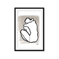 Picture of Fine Lines II  _GroupedProduct_Rectangle_Portrait_Framed_Matted_