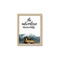 Picture of The Adventure Never Ends _GroupedProduct_Rectangle_Portrait_Photography _GroupedProduct_Rectangle_Portrait_Framed_Matted_