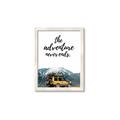 Picture of The Adventure Never Ends _GroupedProduct_Rectangle_Portrait_Photography _GroupedProduct_Rectangle_Portrait_Framed_Matted_