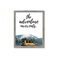 Picture of The Adventure Never Ends _GroupedProduct_Rectangle_Portrait_Photography _GroupedProduct_Rectangle_Portrait_Framed_Matted_