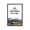 Picture of The Adventure Never Ends _GroupedProduct_Rectangle_Portrait_Photography _GroupedProduct_Rectangle_Portrait_Framed_Matted_