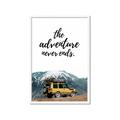 Picture of The Adventure Never Ends _GroupedProduct_Rectangle_Portrait_Photography _GroupedProduct_Rectangle_Portrait_Framed_Matted_