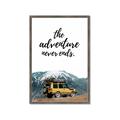 Picture of The Adventure Never Ends _GroupedProduct_Rectangle_Portrait_Photography _GroupedProduct_Rectangle_Portrait_Framed_Matted_
