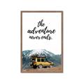 Picture of The Adventure Never Ends _GroupedProduct_Rectangle_Portrait_Photography _GroupedProduct_Rectangle_Portrait_Framed_Matted_