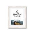 Picture of The Adventure Never Ends _GroupedProduct_Rectangle_Portrait_Photography _GroupedProduct_Rectangle_Portrait_Framed_Matted_