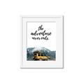 Picture of The Adventure Never Ends _GroupedProduct_Rectangle_Portrait_Photography _GroupedProduct_Rectangle_Portrait_Framed_Matted_