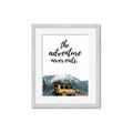 Picture of The Adventure Never Ends _GroupedProduct_Rectangle_Portrait_Photography _GroupedProduct_Rectangle_Portrait_Framed_Matted_