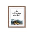 Picture of The Adventure Never Ends _GroupedProduct_Rectangle_Portrait_Photography _GroupedProduct_Rectangle_Portrait_Framed_Matted_
