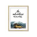 Picture of The Adventure Never Ends _GroupedProduct_Rectangle_Portrait_Photography _GroupedProduct_Rectangle_Portrait_Framed_Matted_
